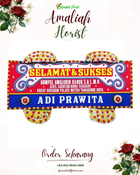 Papan Bunga Ucapan Selamat Kepulauan Talaud